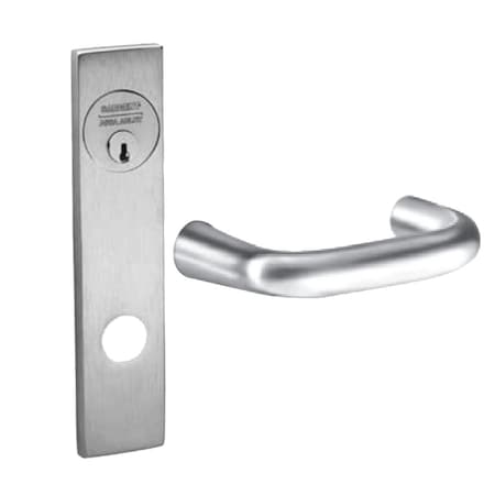 Sargent Fail Secure, 24V Electrified Mortise Lock, LE1 Escutcheon, J Lever, SFIC Prep Less Core, RX Switch, 70RX-8271-24V LE1J 26D